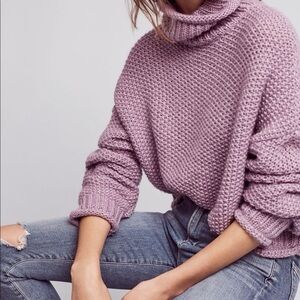MOTH Lavender Knit Sweater